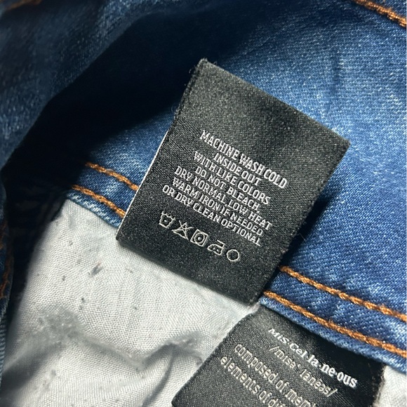 MiSC Retro High Rise Denim Jeans Women’s Size Medium Juniors Misses Petites - Picture 8 of 10